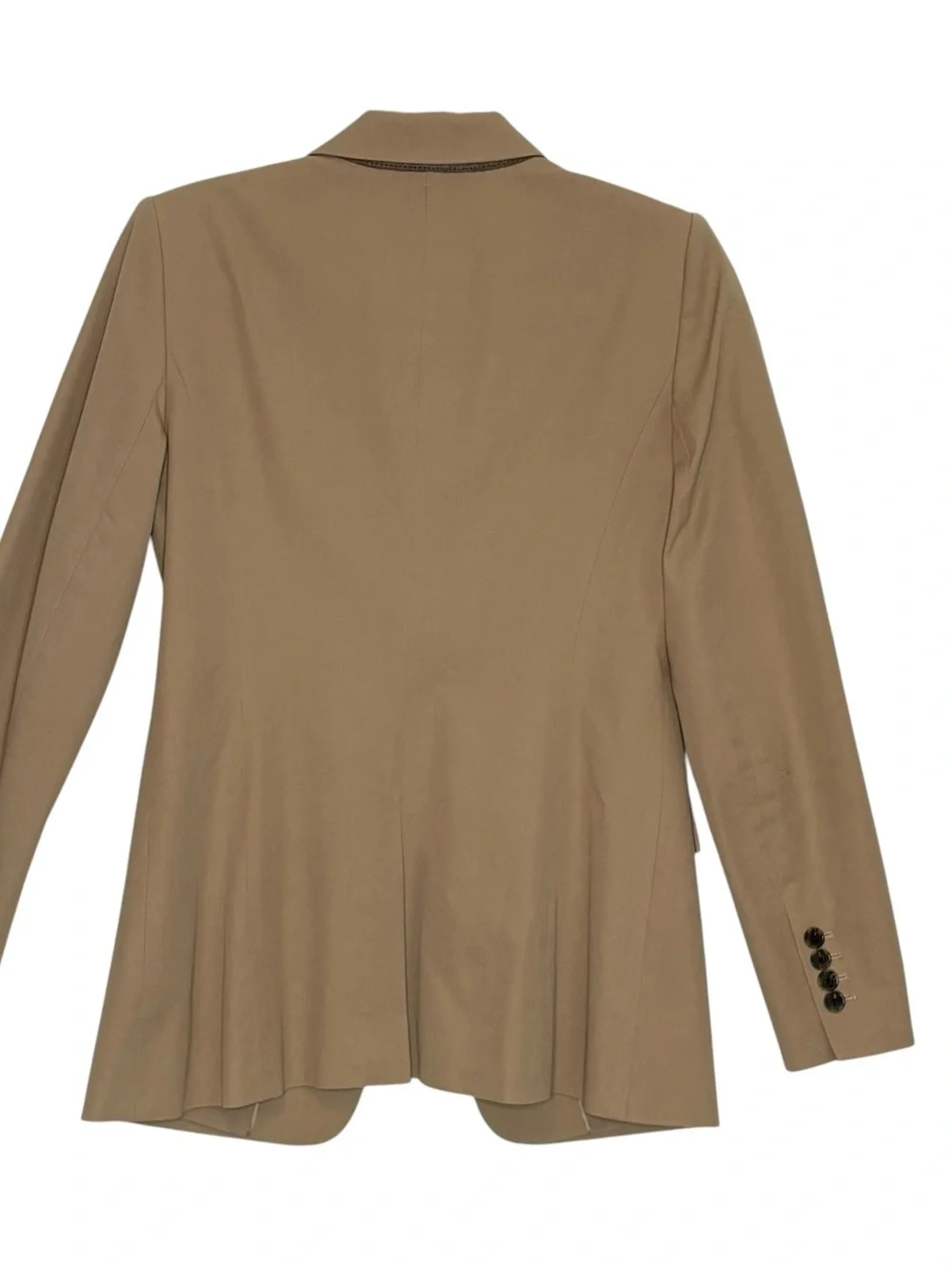 Ann Taylor Tan Fitted Long Blazer NWOT | 6